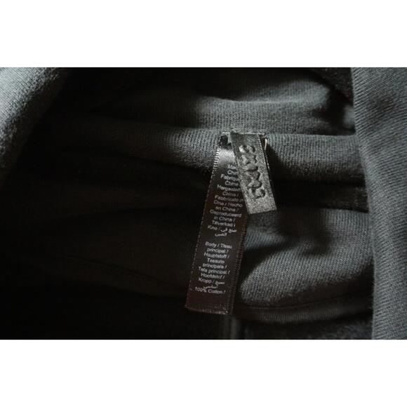 NEW, SKIMS Fleece Trench Coat in Onxy Black Size 3X #C4695 - Picture 13 of 14